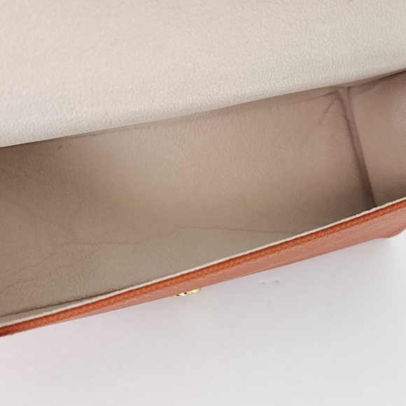 Tory Burch Orange Sunglasses Eyeglasses Case - Picture 5 of 6